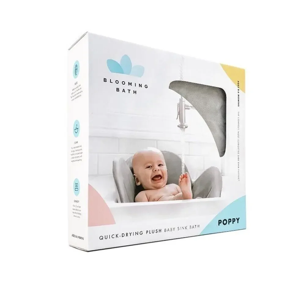 Blooming Sink Bath Lotus Baby Flower Gray And Yellow New‎ In Box